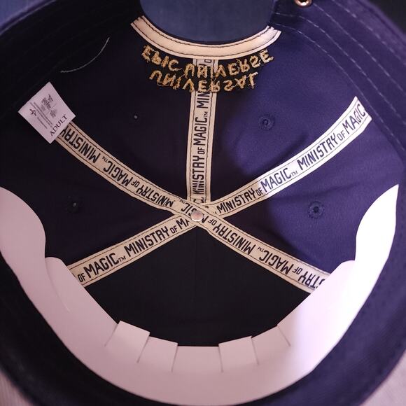 Wizarding World of Harry Potter Ministry of Magic Blue Universal Studios Hat Cap - Picture 13 of 14